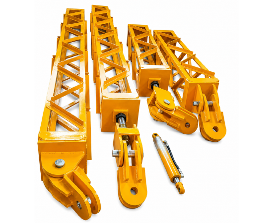 Tower cranes and structural construction
